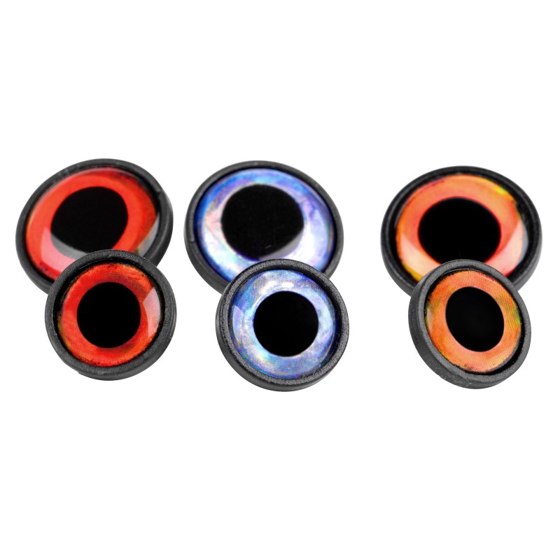 Глаза для приманок SPRO BIG EYE SCREW 16мм/Orange Глаза для приманок SPRO BIG EYE SCREW 16мм/Orange